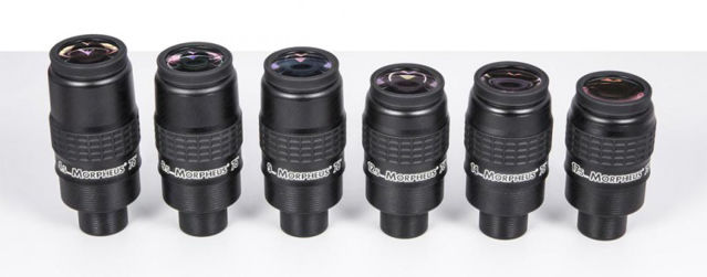 Bild von Baader Morpheus Okularset 4,5 / 6,5 / 9 / 12,5 / 14 / 17,5 mm-76°-Weitwinkelokular