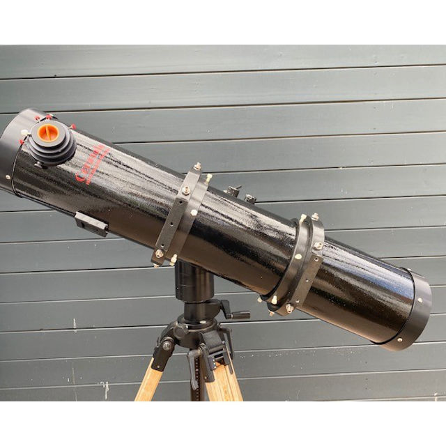 Bild von Ceravolo HD 145 F/6 Maksutov Newton Teleskop mit Rohrschellen, Taukappe,