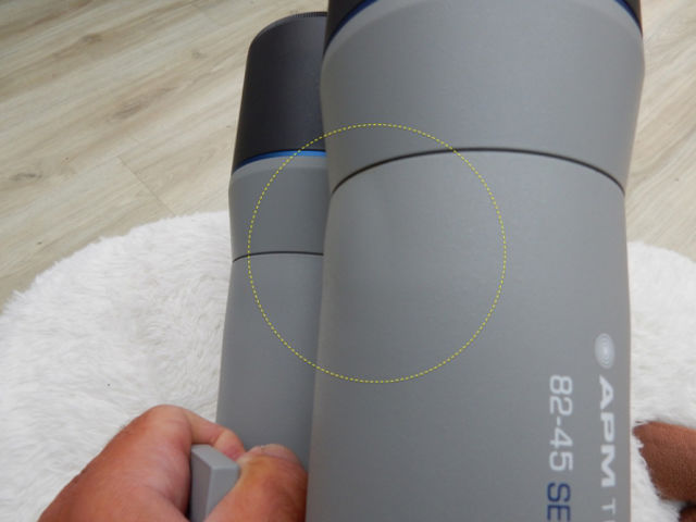 Picture of APM 82 mm 45 degree SemiApo Binocular