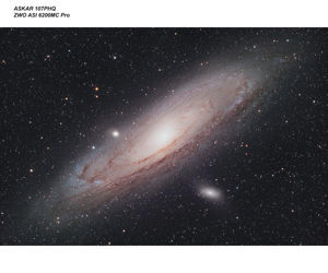Bild von Askar 107PHQ 107 mm F/7 Quadruplet Flatfield Super APO Astrograph