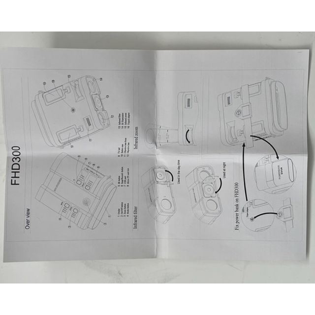 Picture of Visionking NV-FHD300 Digital Night Vision Binocular