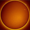 Picture of LUNT LS40THa/B500 H-alpha solar telescope