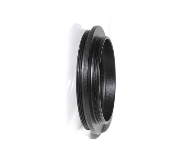 Picture of TS-Optics adapter from M48 - 2" filter thread to T2 male