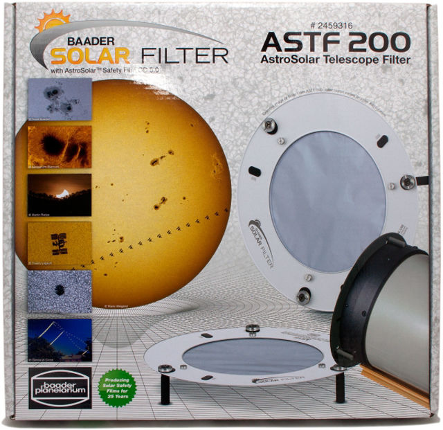 Picture of Baader AstroSolar Telescope Solar Filter (ASTF) 200mm