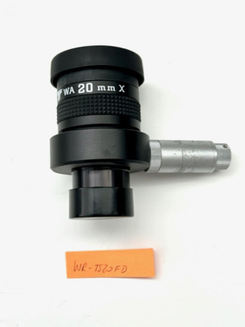 Bild von TS-Optics 20 mm Fadenkreuzokular 1,25" - 70° Erfle - Eigenfokussierung