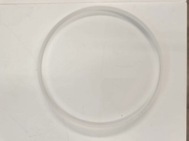 Picture of Schott N-BK7 high-precision flat-polished optical windows 160 mm diameter, 17.5 mm thickness