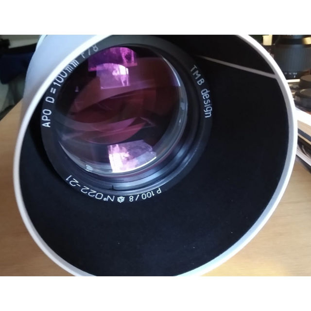 Bild von LZOS 100 mm f/800 Triplet SuperED Apo Refraktor, optischer Tubus
