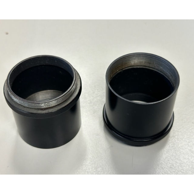 Picture of Zeiss Jena brass, original black painted extension M44x1-40 mm long