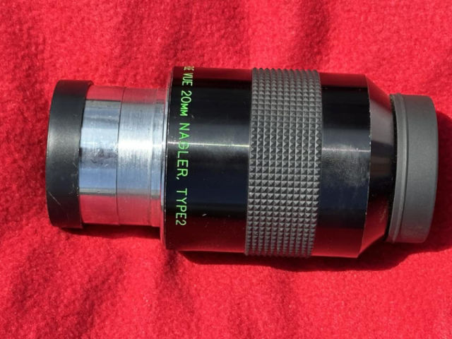 Bild von Tele Vue Nagler 20 mm Typ II , 82 Grad, 2"
