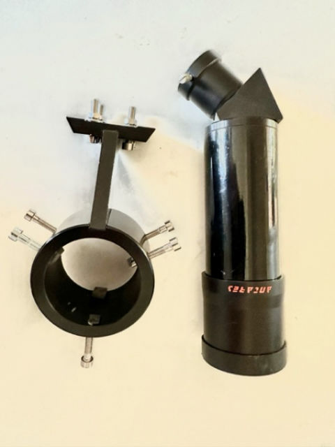 Picture of 50 mm Antares Finder with 1.25" erect image prism 45 degree and older