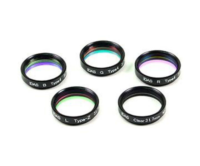 Picture of Hutech IDAS VIS and NIR RGB filter set, M28.6, 2.5 mm thick