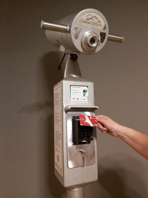 Picture of Luneta credit card Observation telescope 25×100 (with Accu)