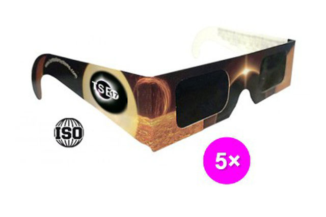 Picture of Solar eclipse glasses - 5 pack