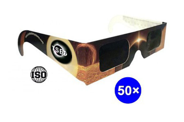 Bild von Sonnenfinsternisbrillen - 50er Pack