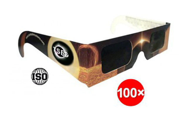 Bild von Sonnenfinsternisbrillen - 100er Pack