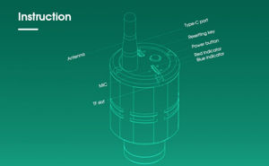 Bild von Svbony SC001 WiFi Spektiv Kamera, 2MP 1080P Wireless-Kamera mit 32 GB TF-Karte, Elektronische Okular-Kamera mit 1,25 Zoll-Steckanschluss für Natur- und Astrofotografie