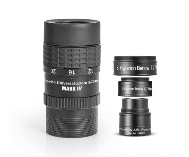 Picture of Baader Hyperion Mark IV Zoom Eyepiece Deluxe - 3.5 mm to 24 mm!