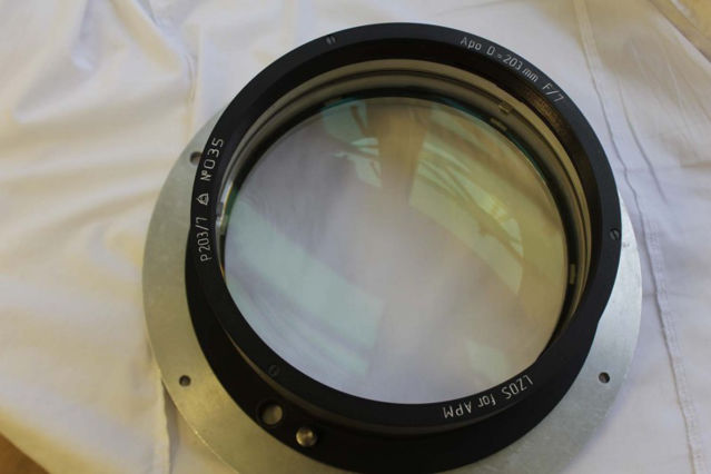 Picture of APM - LZOS Apo-Refraktoren - 203 f/7  Apochromat, Lens in Cell