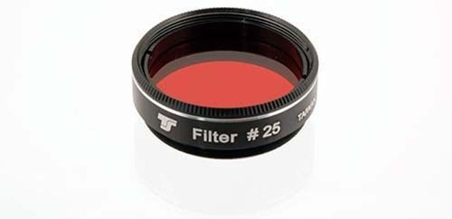 Picture of TS Optics 1.25" Colour Filter - Red #25 from 80mm