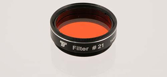 Picture of TS Optics 1.25" Colour Filter  - Orange  #21 from 80mm
