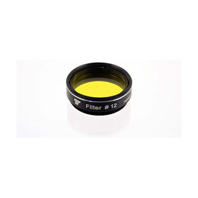 Picture of TS Optics 1.25" Colour Filter  - Yellow #12 from 80mm