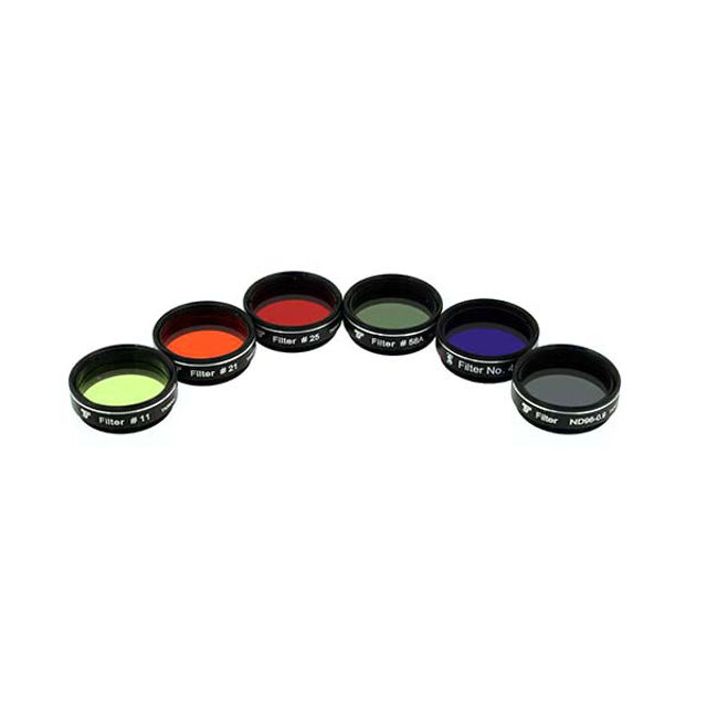 Picture of TS Optics 1.25" Filterset - 6 filters for telescopes from 150 mm aperture