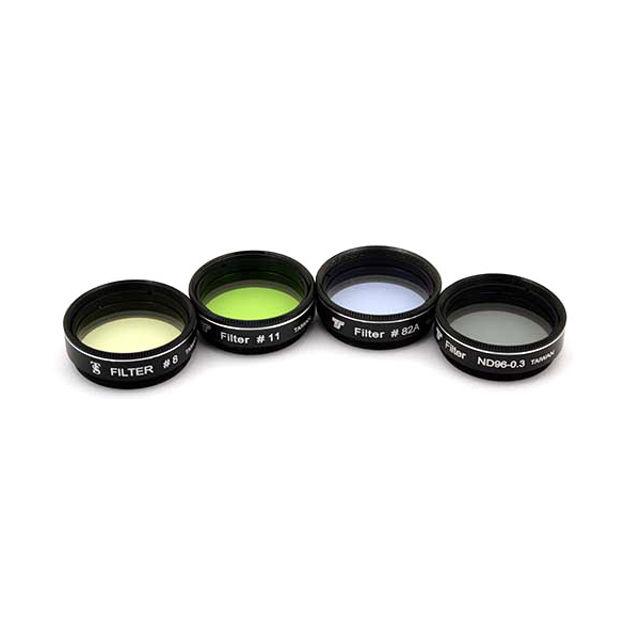 Picture of TS Optics 1.25" Filterset - 4 filters for smaller telescopes up to 80 mm aperture