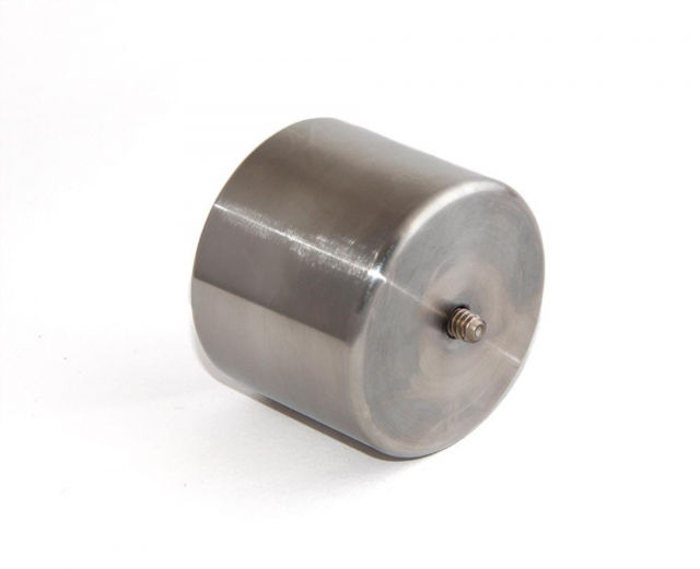Picture of TS 1kg tube balance weight - 1/4" thread - stainless steel