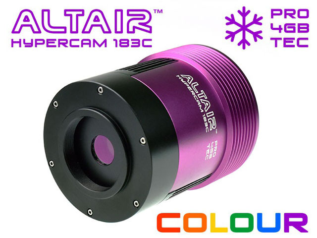 Picture of Altair Hypercam 183C PRO TEC COOLED 20mp Colour Astronomy Imaging Camera w 4GB DDR3 RAM
