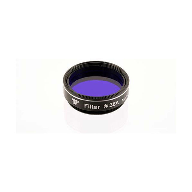 Picture of TS Optics 1.25" Colour Filter - Dark Blue #38A  from 100mm