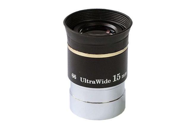 Picture of Skywatcher 15 mm wide angle eyepiece with 66° field of view and 1.25" barrel