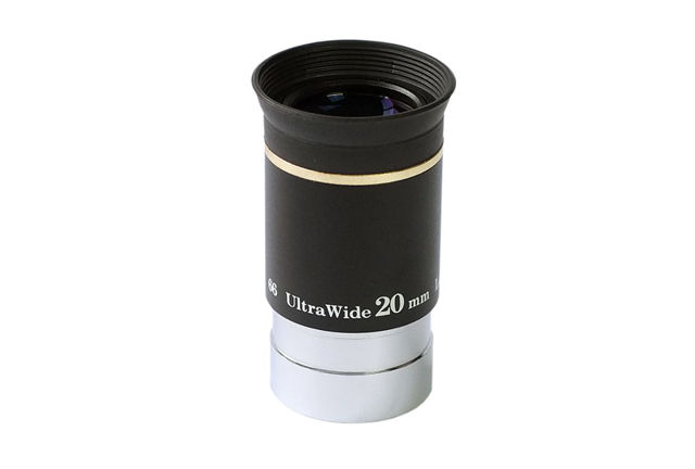 Bild von Skywatcher 20-mm-Weitwinkel-Okular mit 66° Gesichtsfeld und 1,25" Steckanschluss