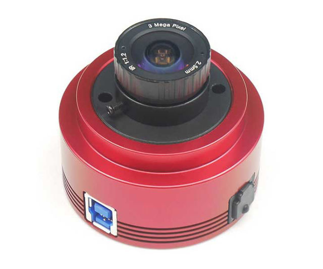 Bild von ZWO ASI385MC USB-3.0-Farb-Astrokamera mit 2,12-MP-CMOS-Sensor
