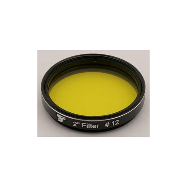 Picture of TS Optics 2" Colour Filter  - Yellow #12 from 80mm