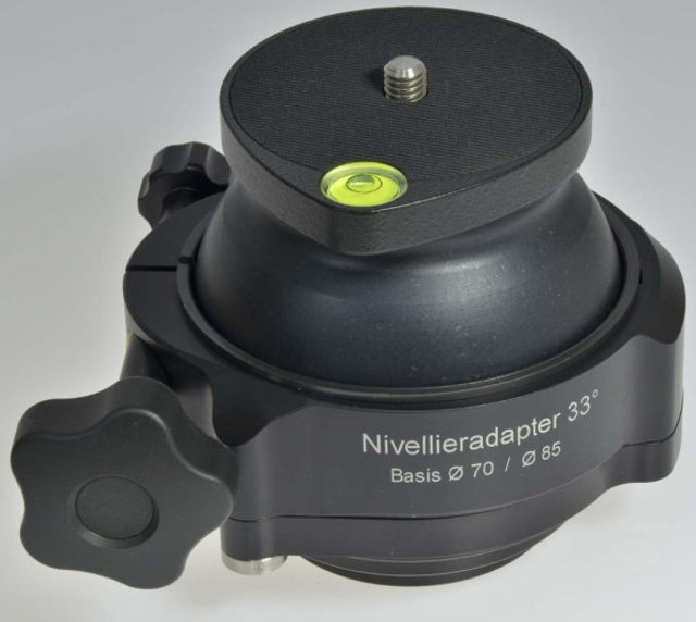 Bild von Berlebach Nivellieradapter 33° Ø 100 mm