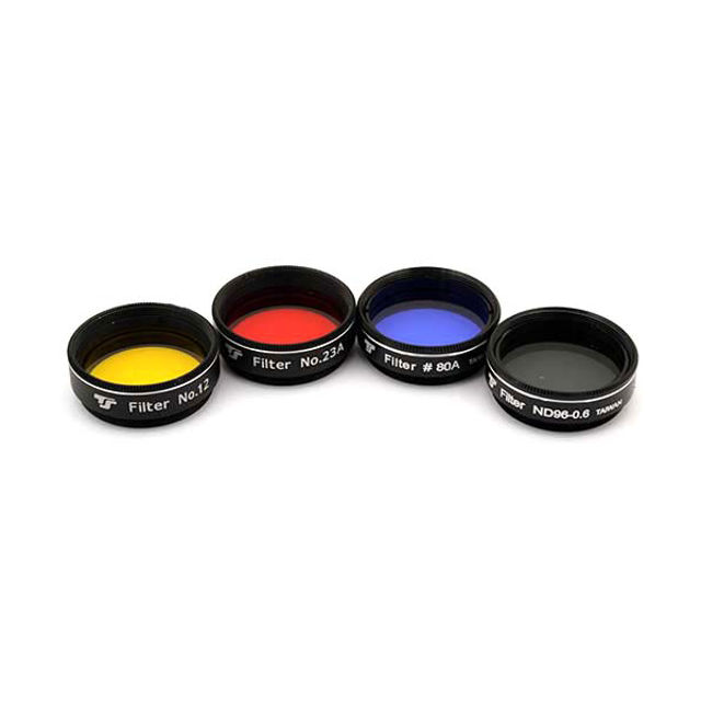 Bild von TS 1,25" Filterset - 4 Filter für Teleskope von 80-140mm Öffnung