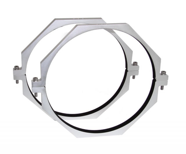 Picture of TS CNC Aluminium Tube Rings for telescopes with 412 mm diameter