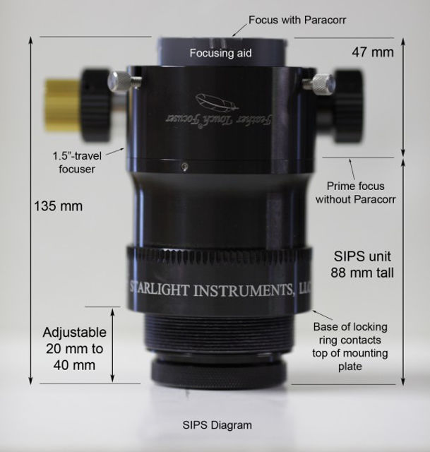 Picture of SI-SIPS---Starlight Integrated Paracorr System(SIPS) Coma Corrector