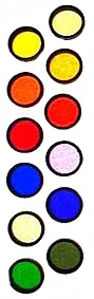 Picture of TS Optics 1.25" Colour Filter - Dark Red #29 from 150mm