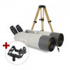 Picture of APM 100 mm 45° Binocular with UF18mm, Fork Mount & Tripod