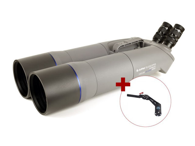 Picture of APM 120mm 45° SD-APO Binocular with UF24mm, Center-Mount 