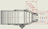 Bild von APM Refraktor Teleskop Doublet SD Apo 140 f/7 FPL53 OTA mit 3.7" Auszug und EQ6-R Montierung