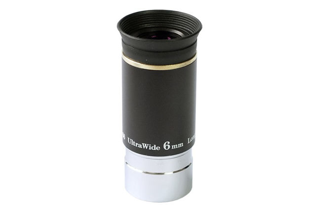 Picture of Skywatcher 6 mm wide angle eyepiece with 66° field of view and 1.25" barrel