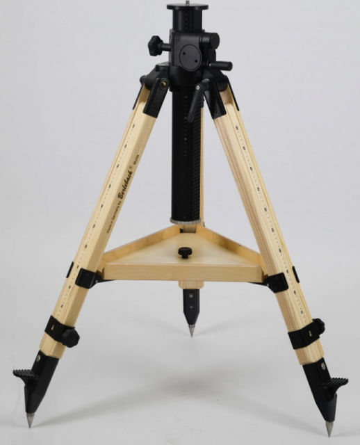 Picture of Berlebach Tripod UNI 18 K70 Astro geared column with Tray 37 cm + Spread Stopper