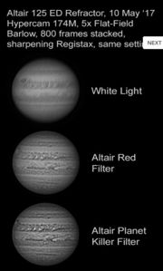 Picture of Altair Astro Planet-Killer 685nm Premium IR Pass Filter with AR Coating
