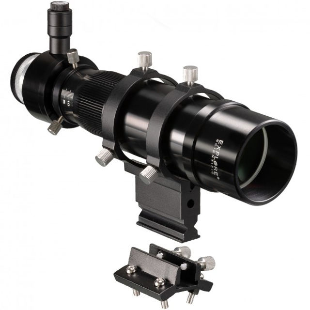 Picture of EXPLORE SCIENTIFIC 8x50 Finder and Guider Scope with Helical Focuser, 1.25inch and T2 connection