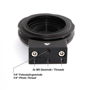 Picture of TS-Optics Optics Adapter for Canon EOS Lenses to T2 for CCD cameras - with 1/4" photo thread