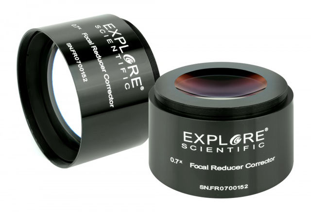 Bild von EXPLORE SCIENTIFIC 3" 0,7x Reducer/Korrektor