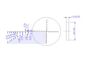 Bild von APM 10x50 Fernglas mit Fadenkreuz