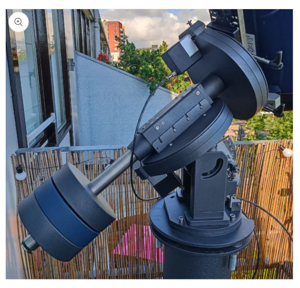 Bild von P75 - Trident Direct Friction Drive Teleskop Montierung (Antriebsräder aus rostfreiem Stahl und 24bit Encoder)